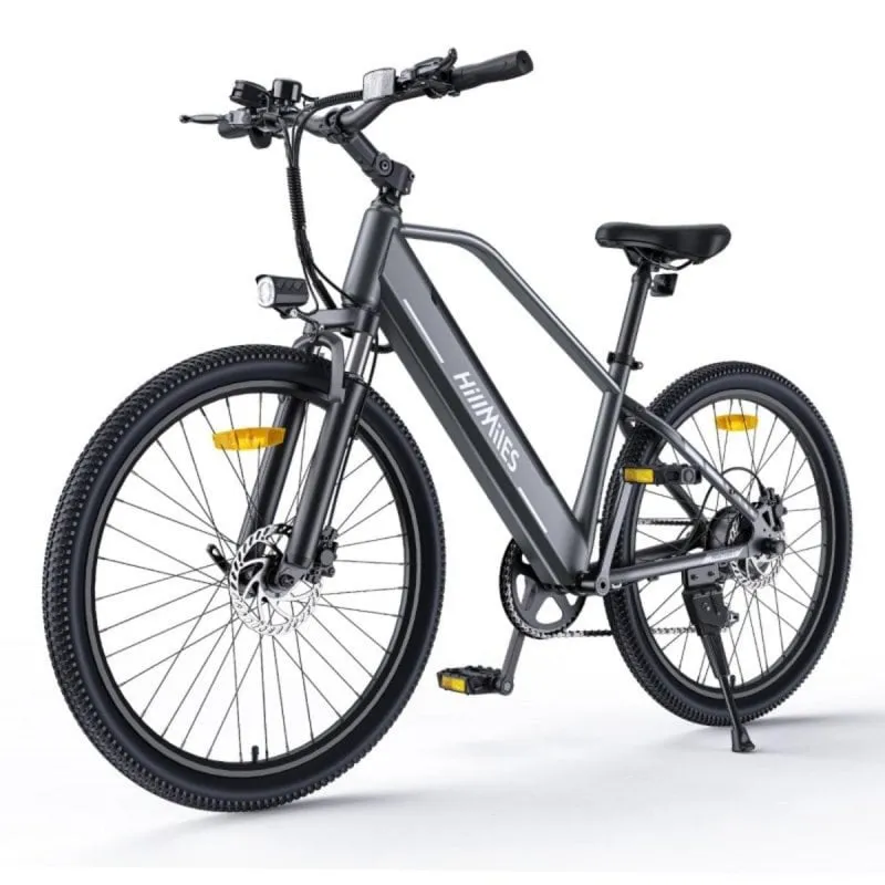 Bicicletta elettrica Himiesmierai1 MileTrail M1 250 W batteria 36 V 13 Ah 7 velocità freni a disco sospensione LED