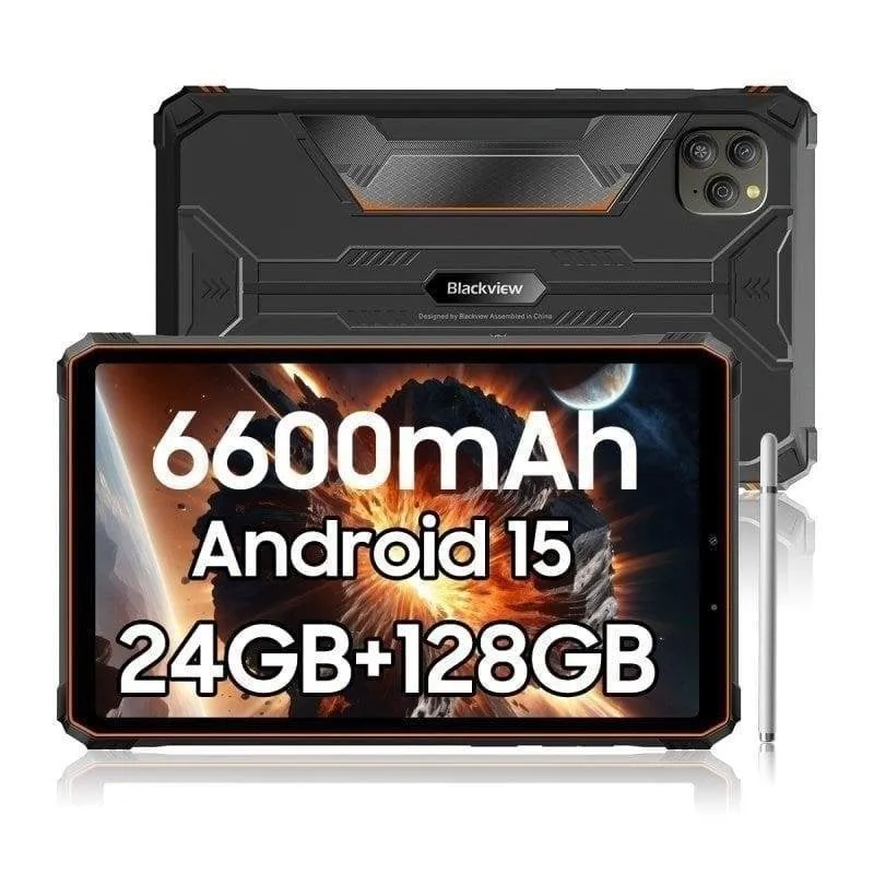 Tablet Blackview Active 5 WiFi + 4G 8,68" 6GB 128GB Arancione