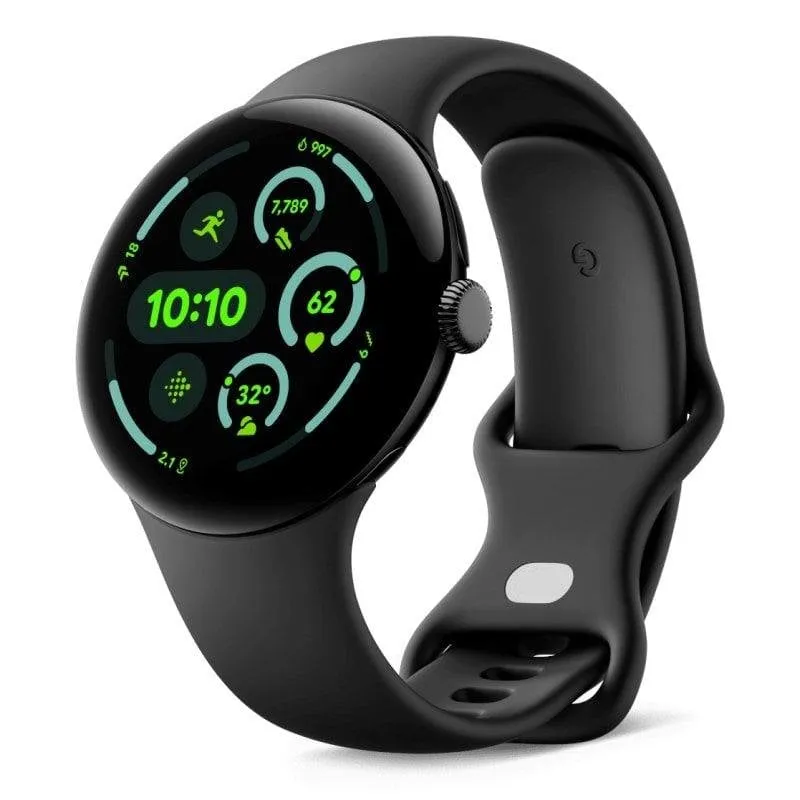 Smartwatch Google Pixel Watch 3 Bluetooth WiFi AMOLED NFC GPS 45mm Nero