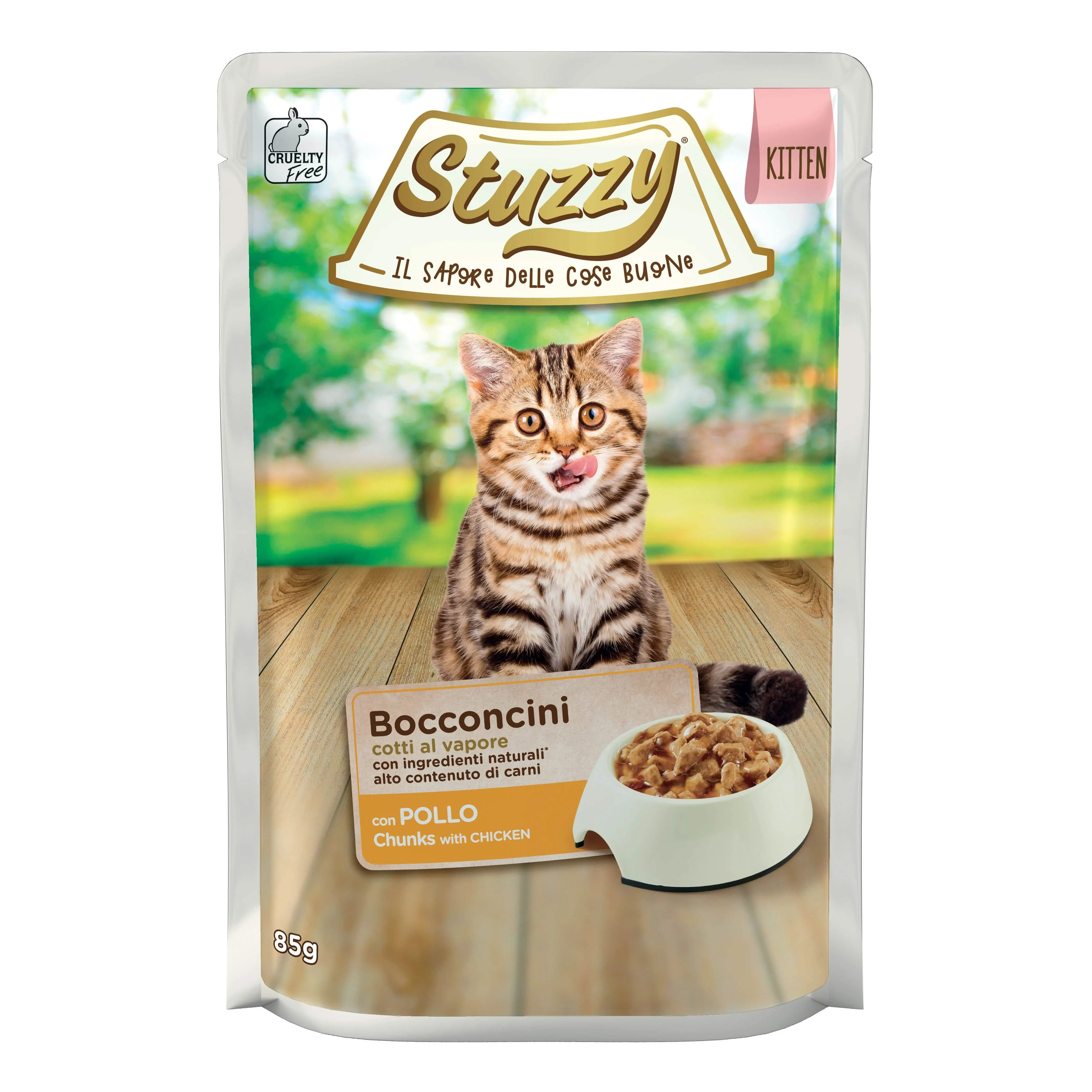 Stuzzy cat bocconcini kitten 85g