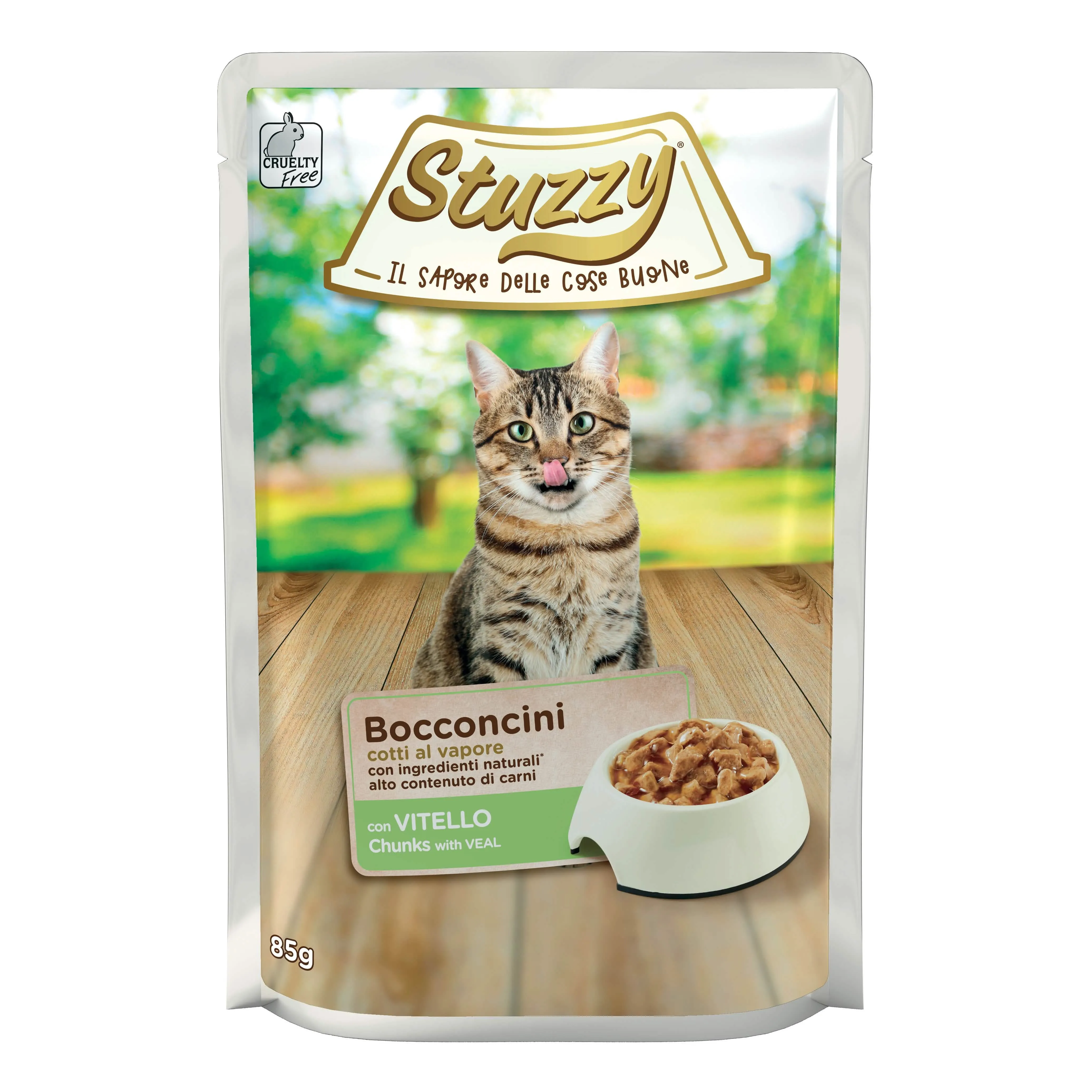 Stuzzy cat bocconcini vitello 85g