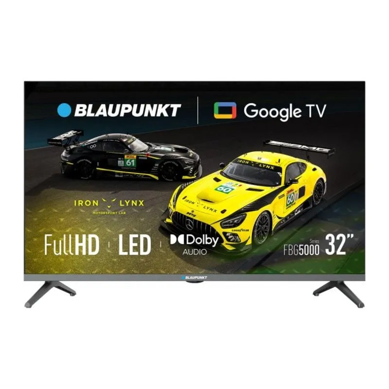 TV Blaupunkt LED 32FBG5000S 32" FHD Google TV Chromecast Dolby Digital Plus