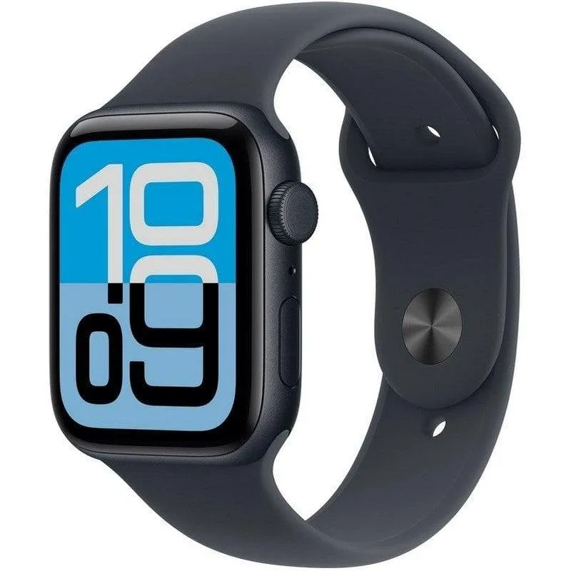 Apple Watch SE 3 GPS + Cellular 44 mm Alluminio Mezzanotte con cinturino sport M/L
