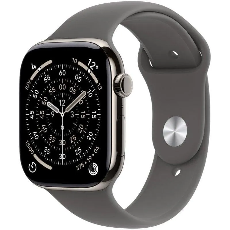 Apple Watch Series 11 GPS + Cellular 46mm OLED Titanio Grigio S/M Resistente all'Acqua IP6X SpO2 Cardio Sonno SOS