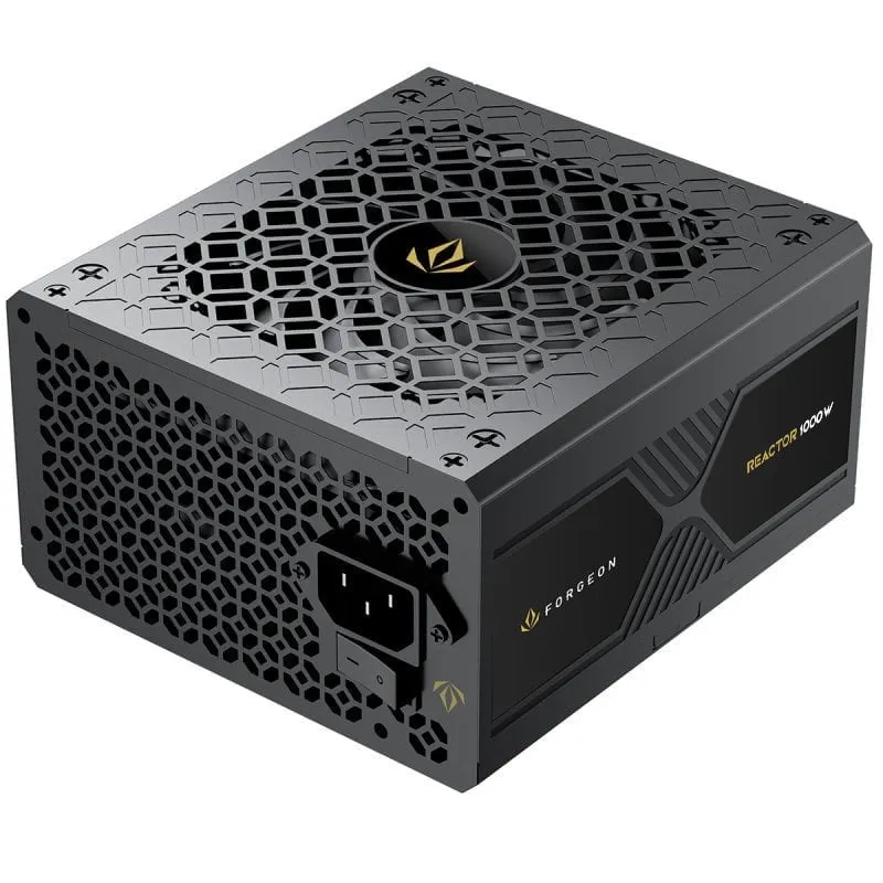 Alimentatore completamente modulare Forgeon Reactor 1000 Cybenetics Platinum ATX 3.1 PCIe 5.1 nero