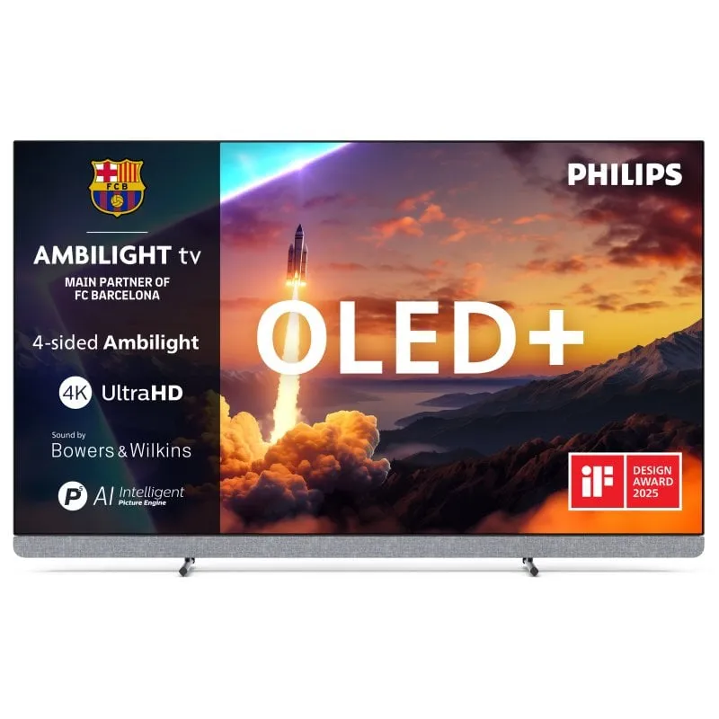 TV Philips OLED 65OLED910/12 65" 4K Ambilight Smart TV WiFi Dolby Vision Metallic
