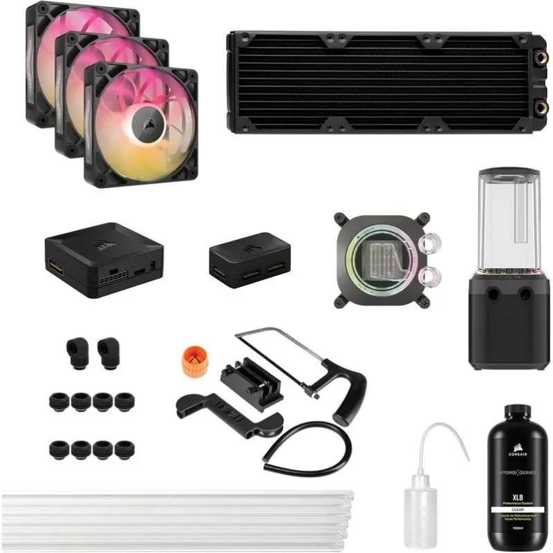 Refrigerazione Liquida Corsair iCUE Link XH505i RX360 360mm 3 Ventole RGB Hub