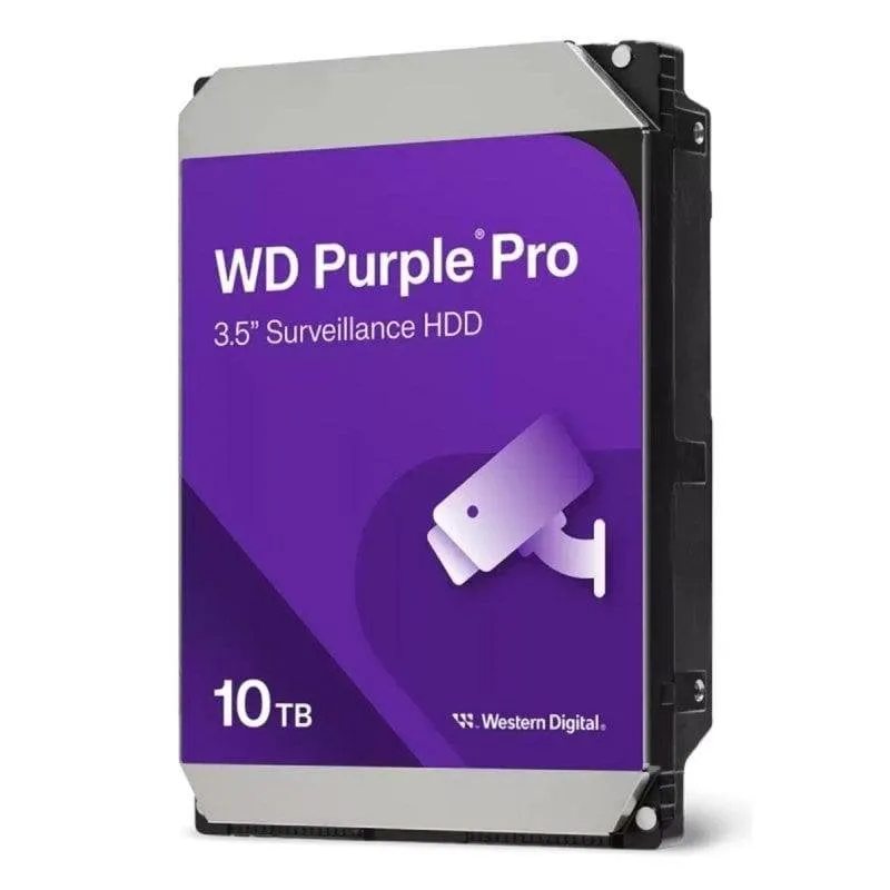 Disco Duro Western Digital WD102PURP 10TB HDD 7200rpm 272MB/s Buffer 512MB