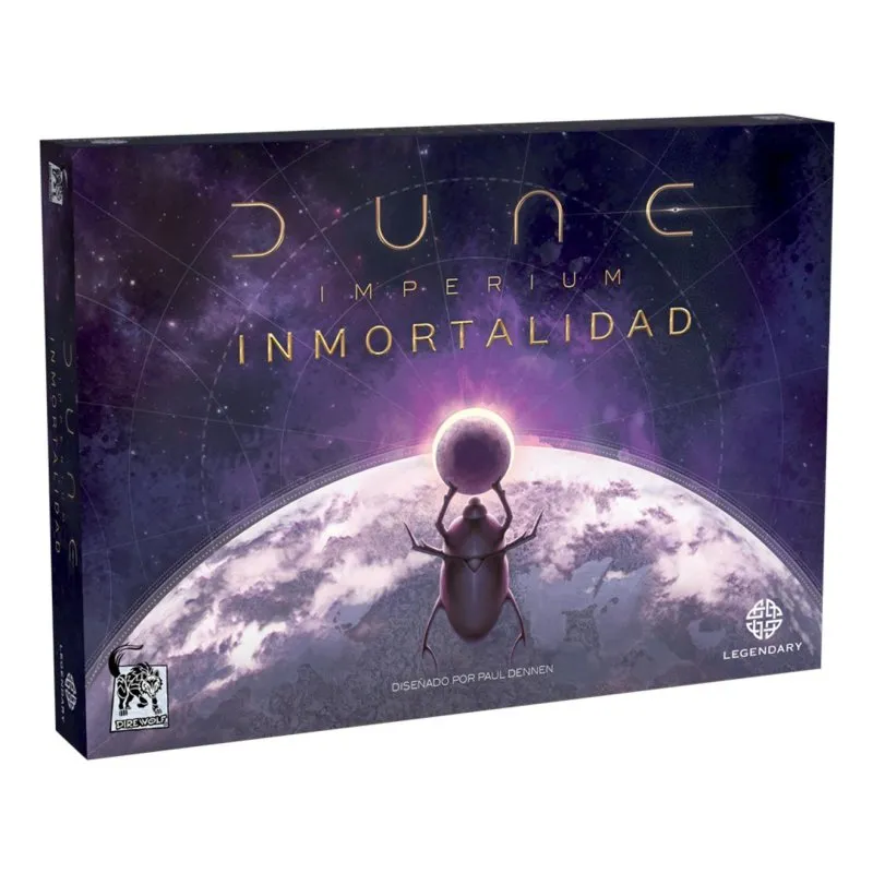 Gioco da tavolo Dune Imperium: Immortality Espansione strategica 1-4 giocatori 75 carte
