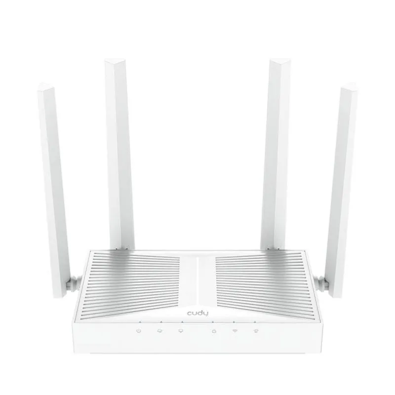 Access Point Cudy AP1300D Dual Band 2,4 GHz 5 GHz 867 Mbit/s PoE 4 Antenne Esterno Bianco
