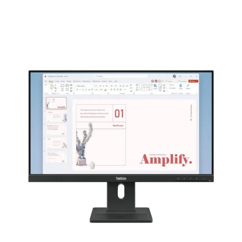 Monitor Lenovo ThinkVision E24-40 23.8" FullHD 100Hz IPS Altavoces 4ms