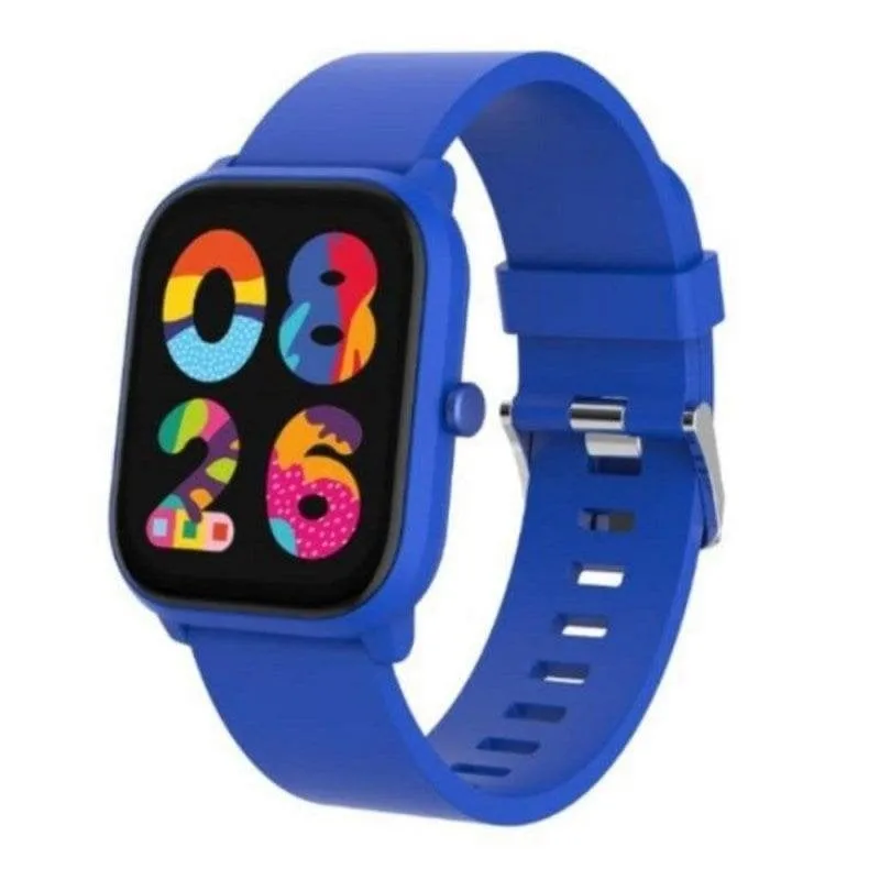 Celly KIDSWATCHBTBL Bluetooth 1,39" Digital Blu Per Bambini Pulsossimetro Giochi 4GB