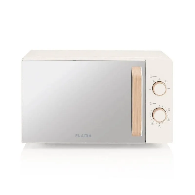 Microonde Flama 1831FL 20L 700W Funzione Scongelamento Illuminazione LED Beige