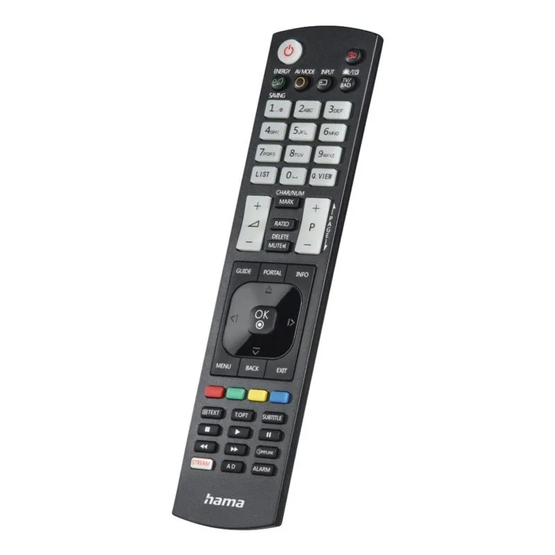 Telecomando Hama 00221061 per TV LG IR wireless 52 tasti indicatori LED plastica riciclata