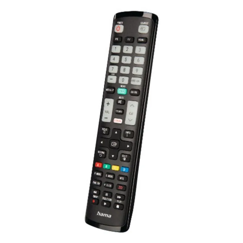 Telecomando universale Hama 00221060 compatibile Samsung IR 52 tasti plastica riciclata