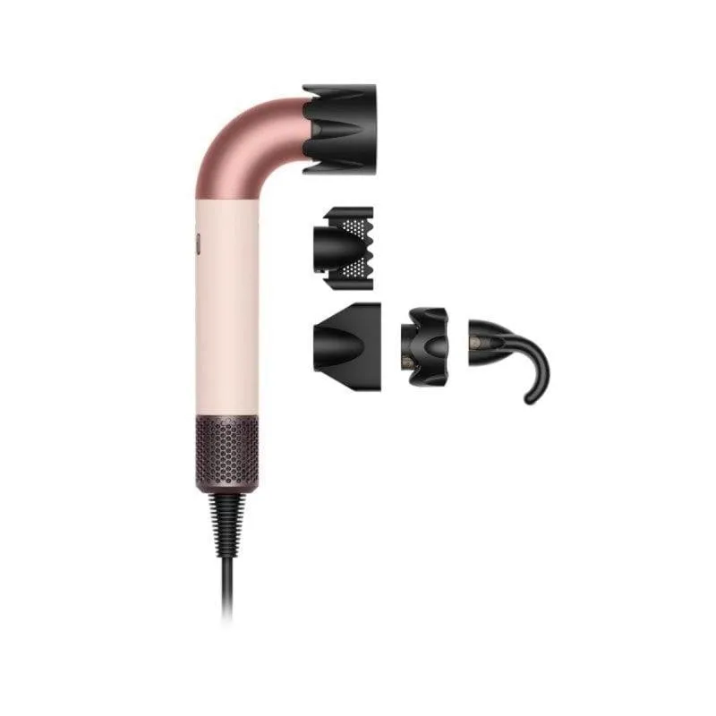 Phon Ionico Professionale Dyson Supersonic r 1700W 4 Temperature 3 Velocità Rosa Oro Rosa con Accessori