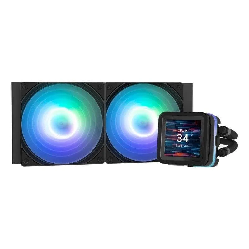 Refrigerazione Liquida Zalman ALPHA2 DS A24 BLACK 240mm 2 Ventole LED