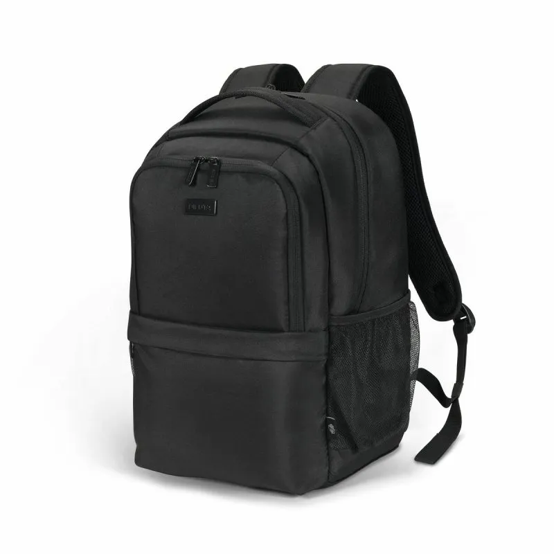 Zaino per laptop DICOTA D32027-RPET, 14.1", poliestere riciclato, nero, impermeabile, 780 g