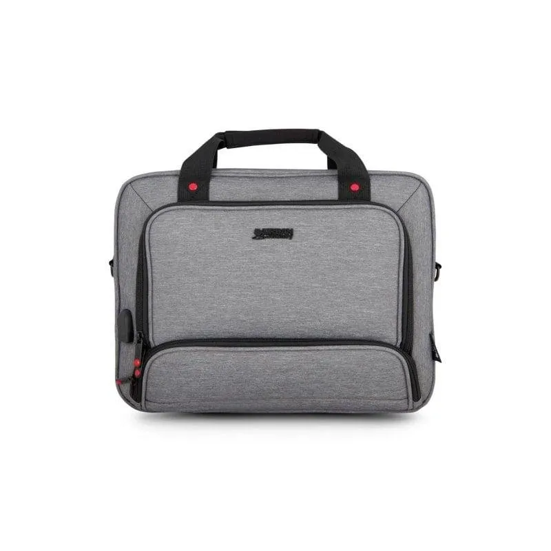 Borsa Urban Factory Mixee Edition per portatile 14" con USB resistente all'acqua