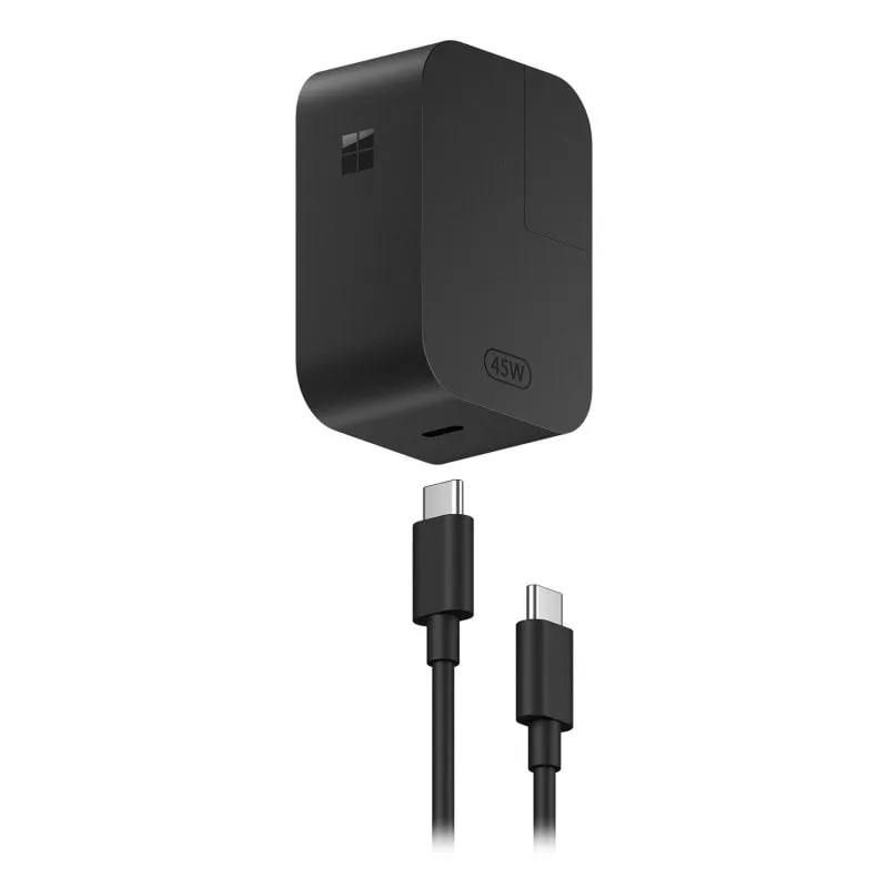 Caricatore Microsoft Surface 45W USB-C universale nero interno 1 porta USB-C