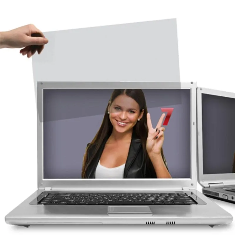 Filtro privacy display V7 22" 16:10 antiriflesso per monitor frameless scratch resistant