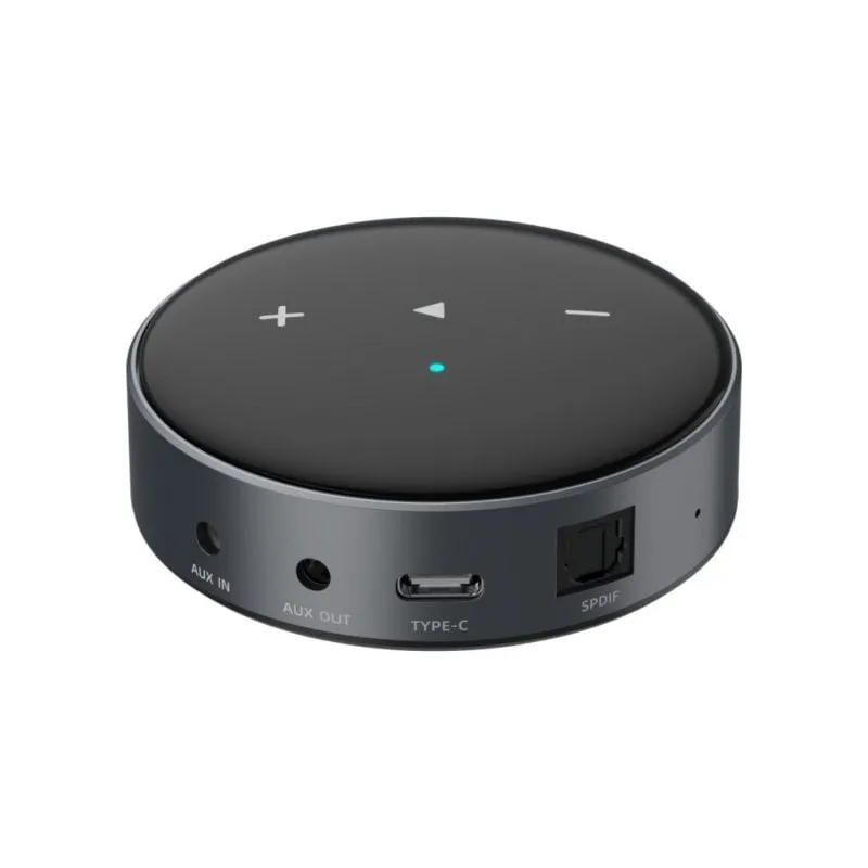 Streamer audio WiiM Mini Bluetooth Wi-Fi Hi-Res 24 bit 192 kHz AirPlay 2 Nero