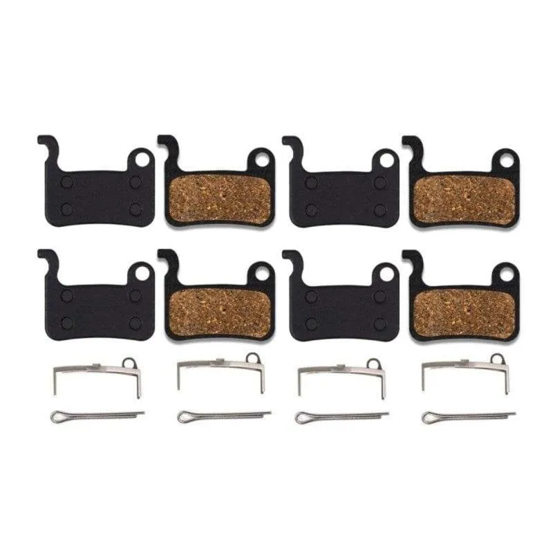 Pack 8 Pastiglie Freni F10mobility Shimano XT/XTR/SLX/LX Montaggio Diretto