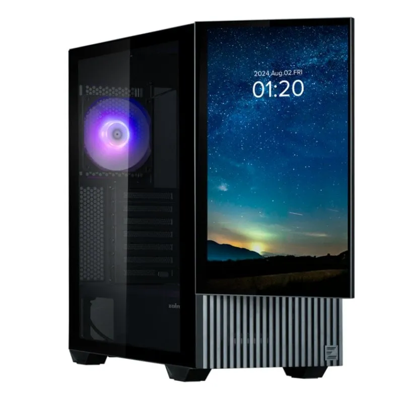 Zalman Z10 DS ATX Case 1xvent 140mm 2xUSB 3.0 Nero Senza Alimentatore