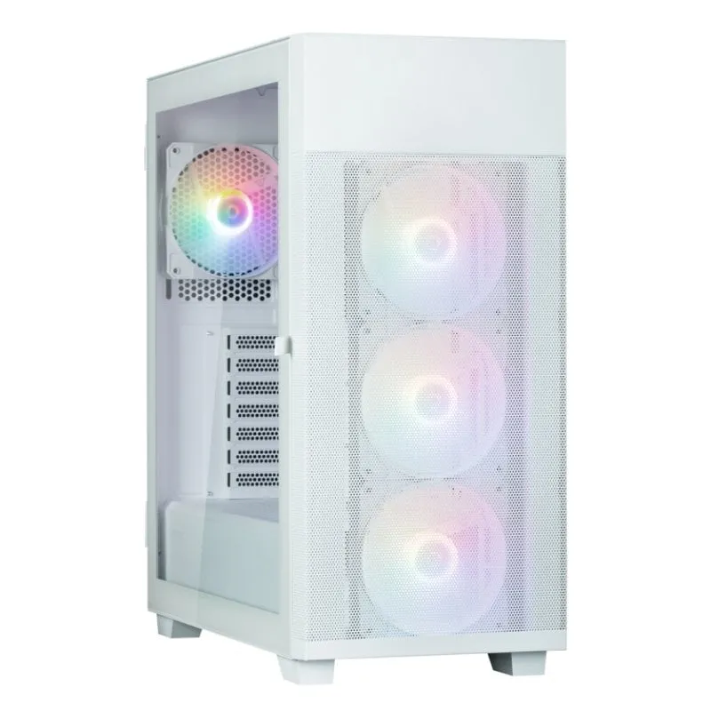 Zalman S5 Neo ATX Case 4xvent 120mm Argb 2xusb 3.0 Bianco Senza Alimentatore