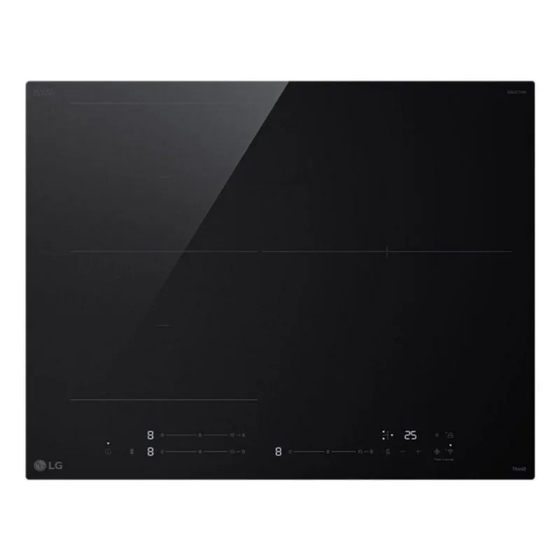 Piastra a induzione LG CI5Z2420BN Wi-Fi 3 zone 28 cm controllo touch slider nera