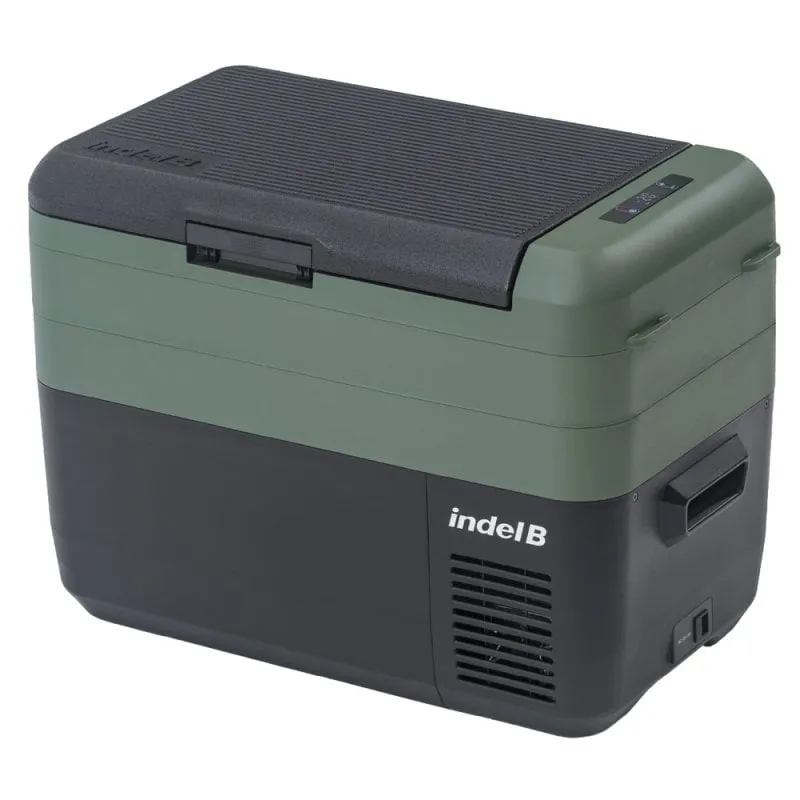 ITB52 – Frigorifero portatile da 52 litri, 12/24 V CC, 60 W, capacità massima, camper, furgone