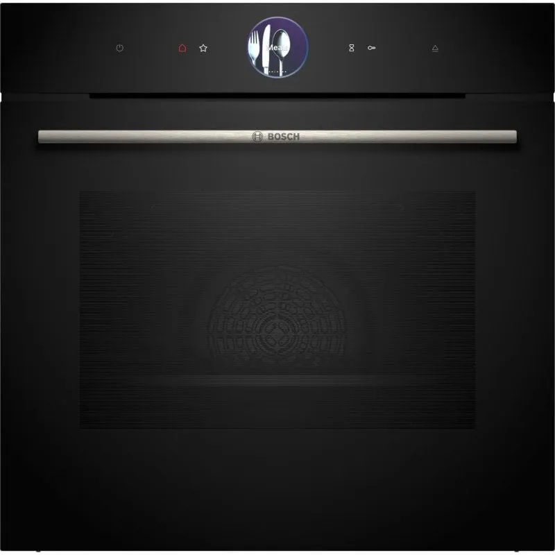 Forno elettrico Bosch Serie 8 HSG7364B1 71 L Nero con autopulizia e cottura a vapore