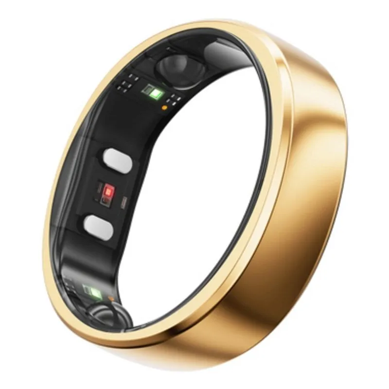 Anello intelligente RingConn Gen 2 Taglia 14 Bluetooth IP68 Autonomia 12 giorni Android iOS Monitoraggio attività Oro rosa