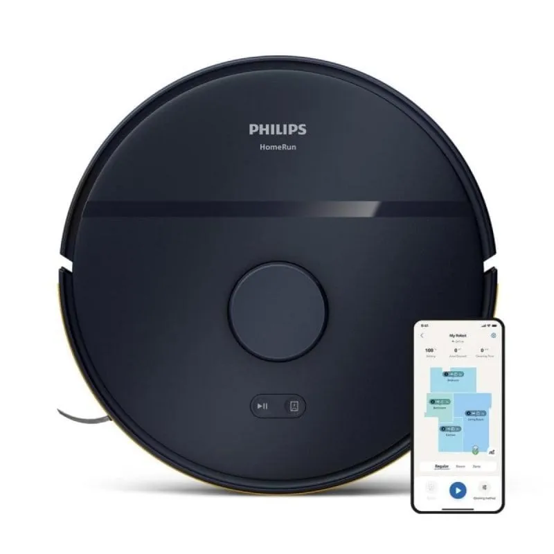 Robot Aspirapolvere e Lavapavimenti Philips Serie 2000 Navigazione LDS 2.700 Pa Controllo Vocale