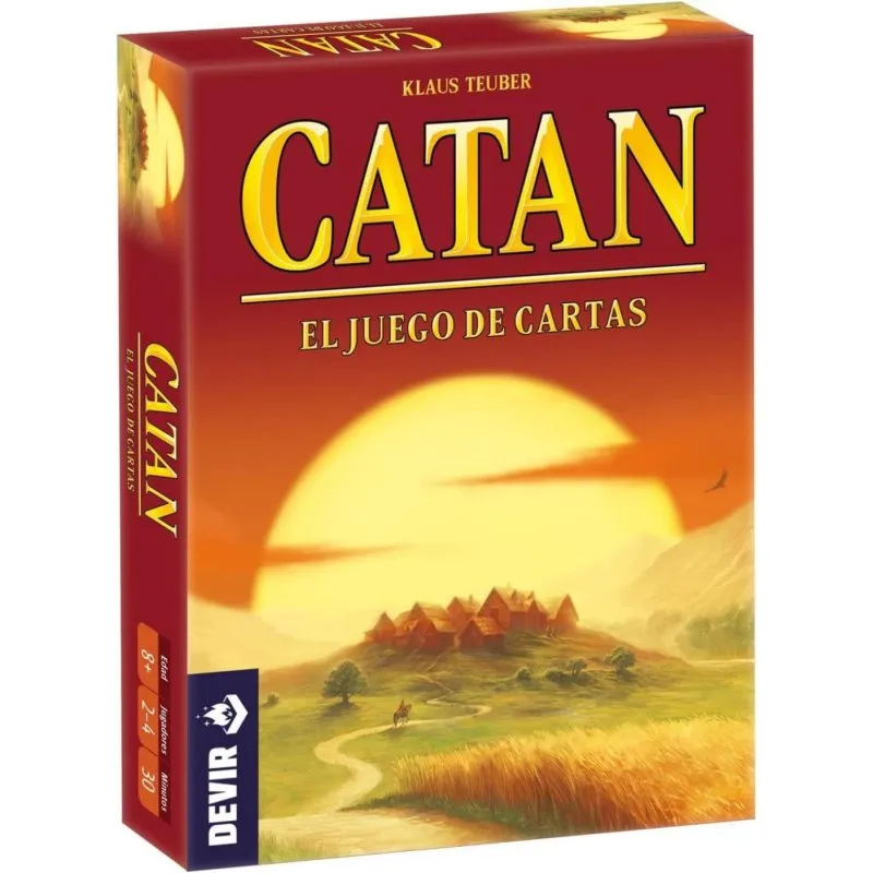 Gioco da tavolo Devir Catan Carte 2-4 giocatori 30 minuti 8+ anni