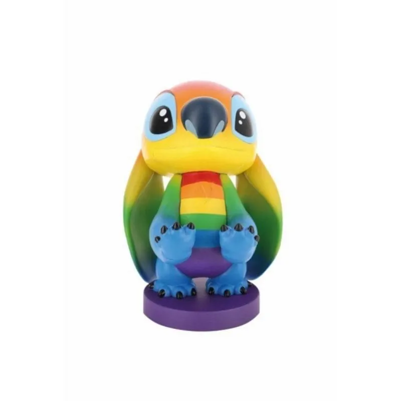 Supporto dispositivo Disney Cable Guy Stitch Rainbow Multicolore Gaming Desk