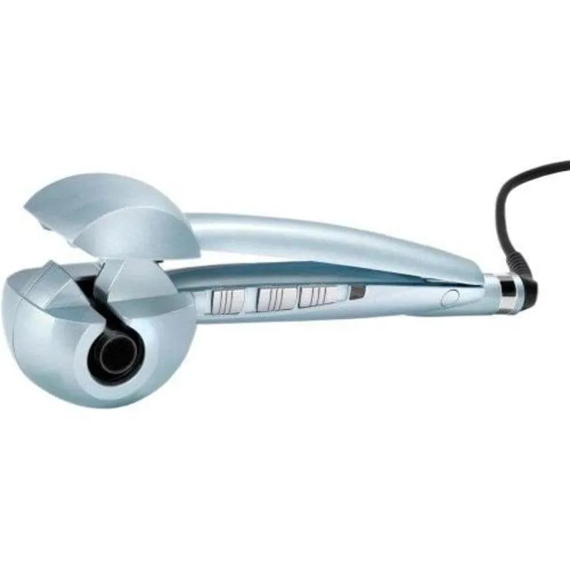 Arricciacapelli Automatico BaByliss Hydro-Fusion C1700E Ceramica e Ionica 190-230°C 3 Impostazioni Spegnimento Automatico Blu