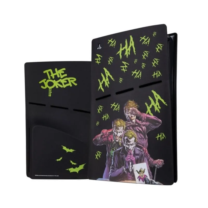 Cover Blade Gaming Joker Silicone per PS5 Slim Disco Silicone Nera Verde