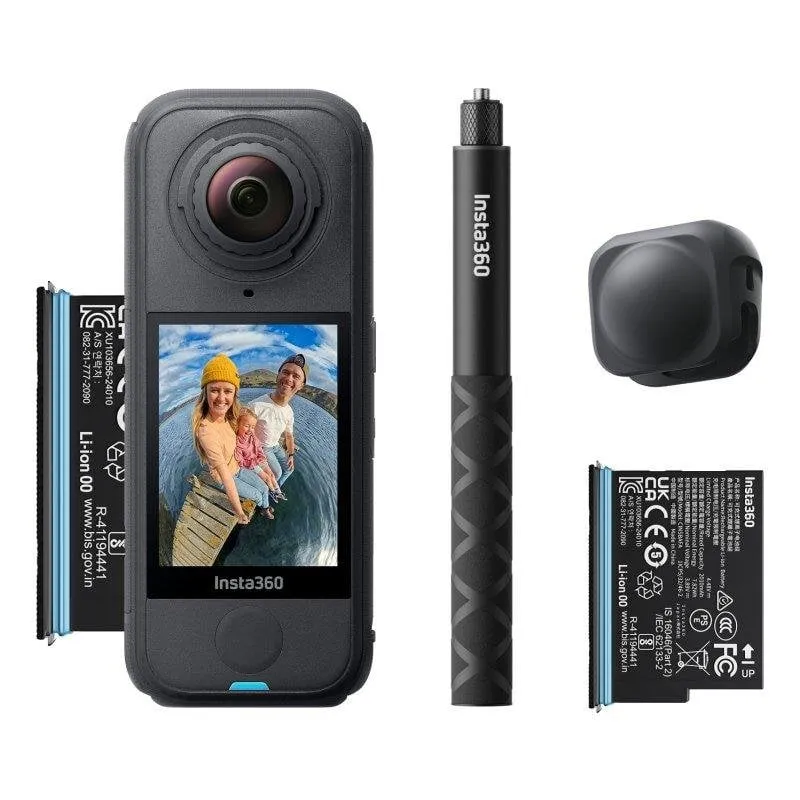 Fotocamera Digitale Compatta Insta360 X4 Air 72 MP CMOS 8K Ultra HD Stabilizzazione IA