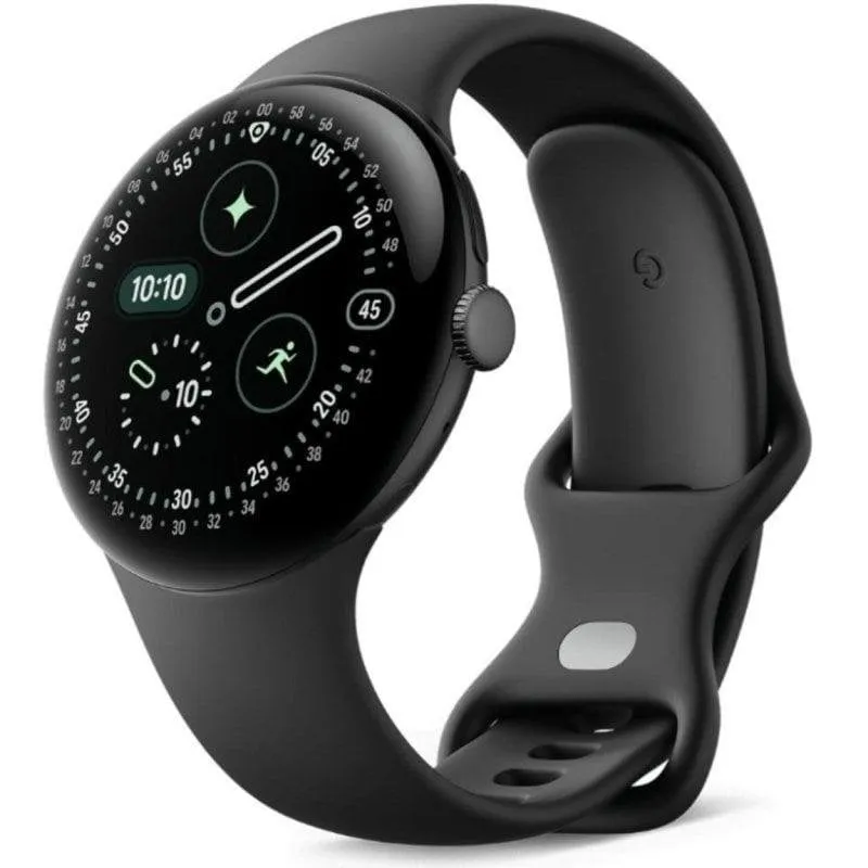 Google Pixel Watch 4 WiFi NFC GPS 45mm AMOLED Nero S/L Resistenza Acqua 5ATM+IP68 SpO2
