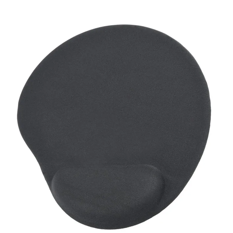 Tappetino mouse Gembird MP-GEL-BLACK gel nero antiscivolo supporto polso