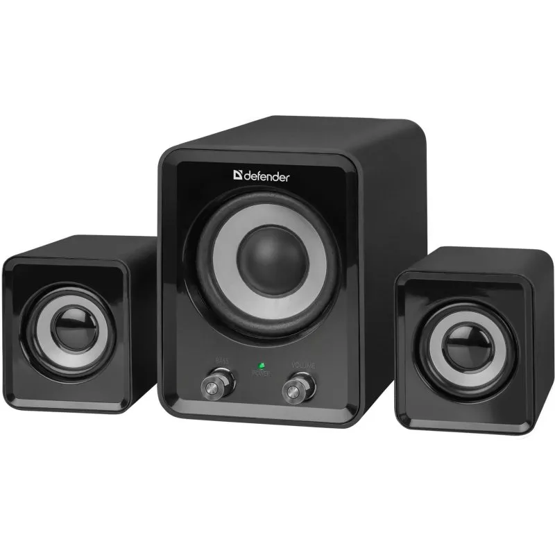 Altoparlanti Defender 2.1 Cablati 11W USB con subwoofer regolazione bassi