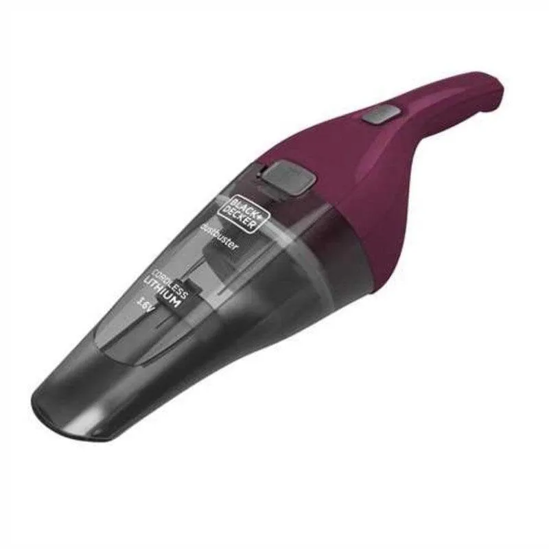 Aspirabriciole senza Fili Black & Decker NVC115W 8W 11,5 minuti Ultraleggero 0,385L