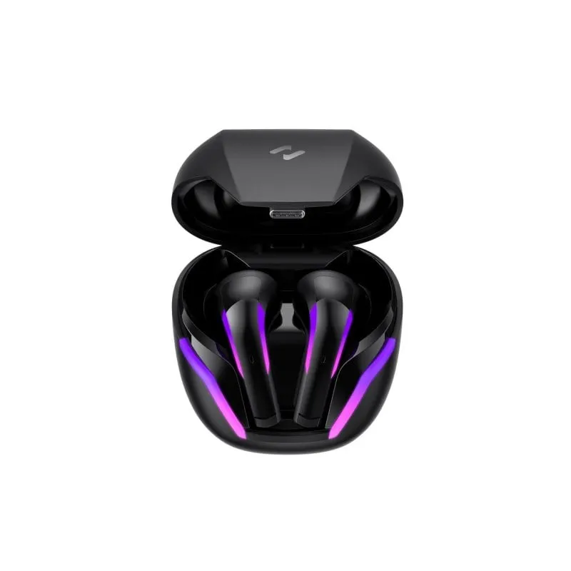 Auricolari Havit TW970 True Wireless Bluetooth per Chiamate e Musica, Gaming, Nero