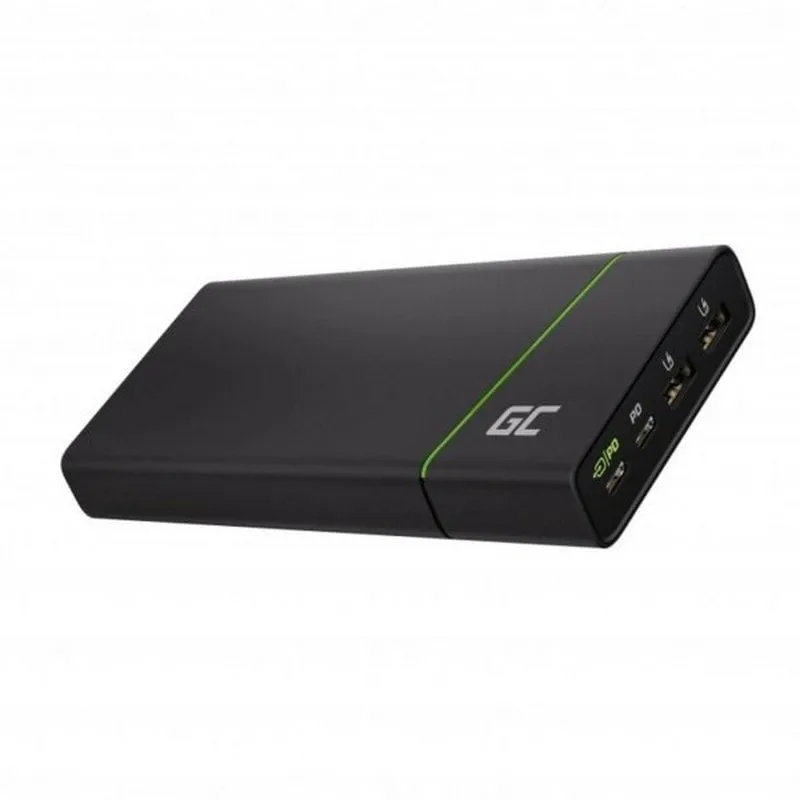 Power Bank Green Cell PowerPlay Ultra 26800 mAh Quick Charge 3.0 128 W Grafite