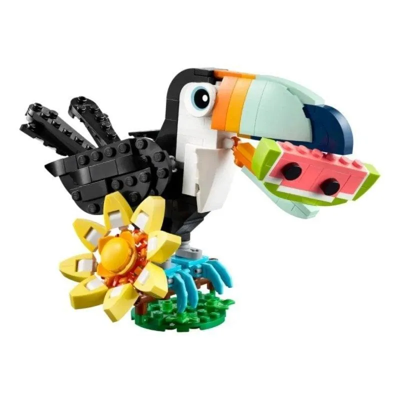 LEGO Creator 3in1 Animali Selvatici Tucano 31173 225 pezzi