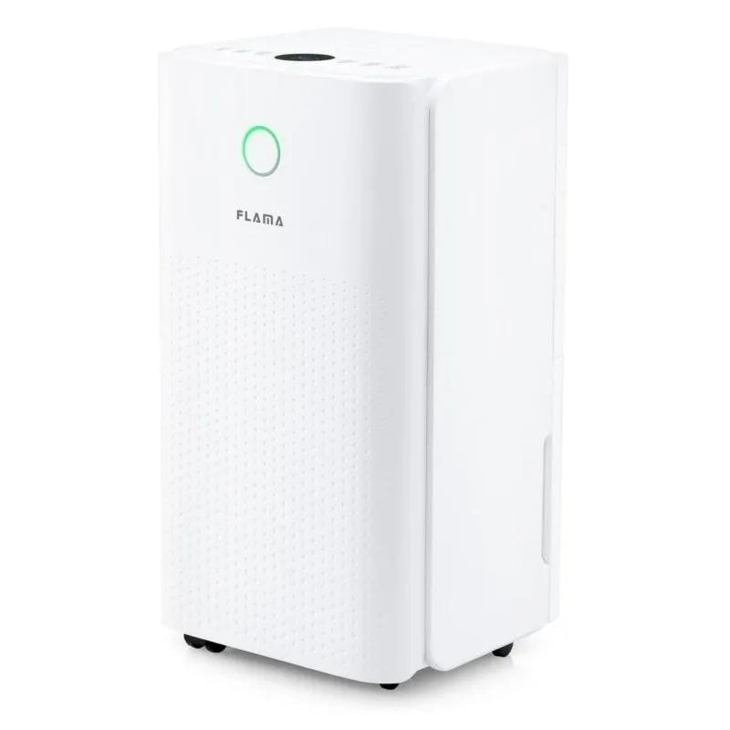 Deumidificatore Flama 1321FL 12L Digitale Display 200W Bianco