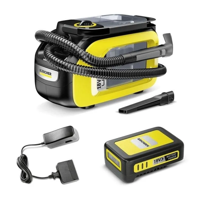 Aspirapolvere Bidoni Aspiratutto Kärcher SE 3-18 Compact 184W 12 min Senza Sacco 1,7L
