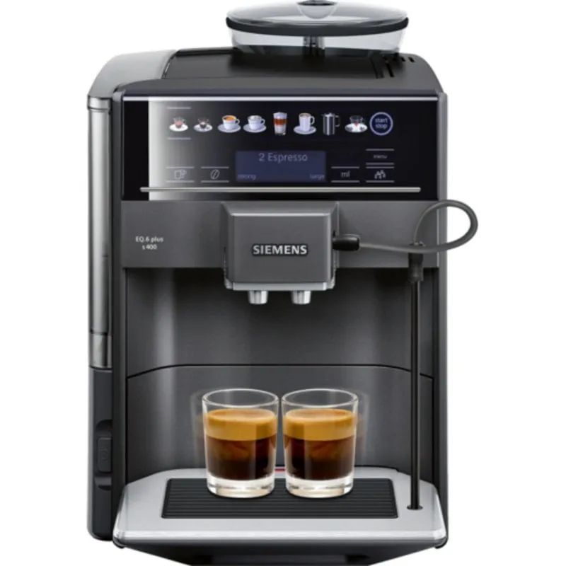 Caffettiera Automatica Siemens EQ.6 TE654319RW 1,7 L 15 bar con macinacaffè e montalatte