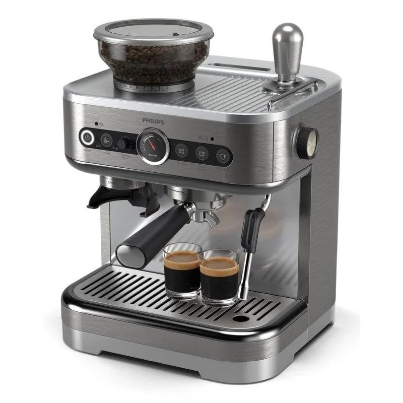 Caffettiera Semi-automatica Philips Barista Brew 2,3L 15 bar macinino integrato acciaio inox